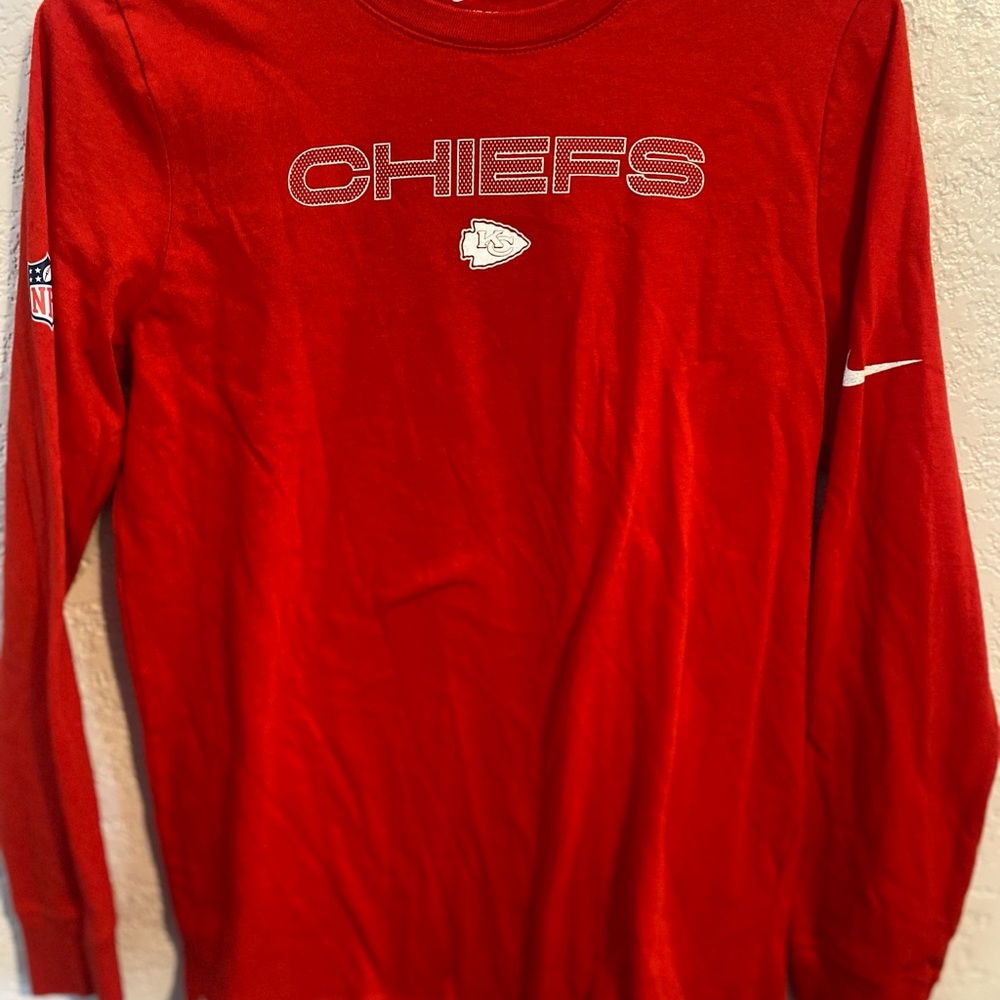 Nike Red Chiefs Long Sleeve Tee